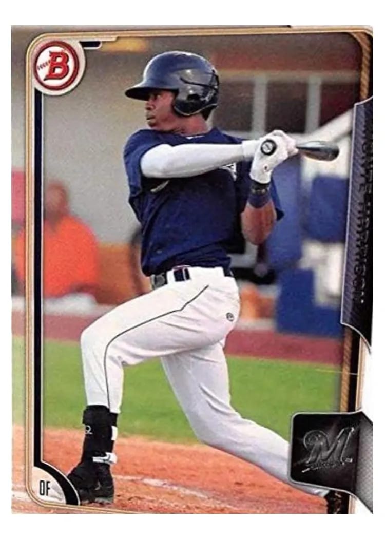 2015 Bowman Draft Monte Harrison #23 card