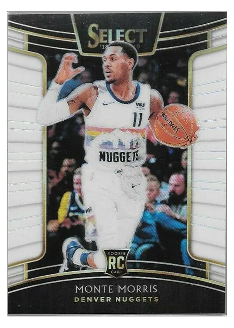 2018 Panini Select Monte Morris #34 card