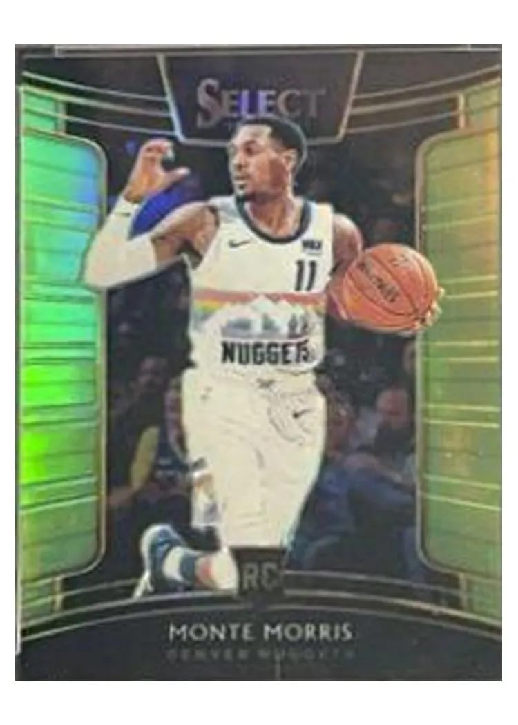 2018 Panini Select Monte Morris #34 card