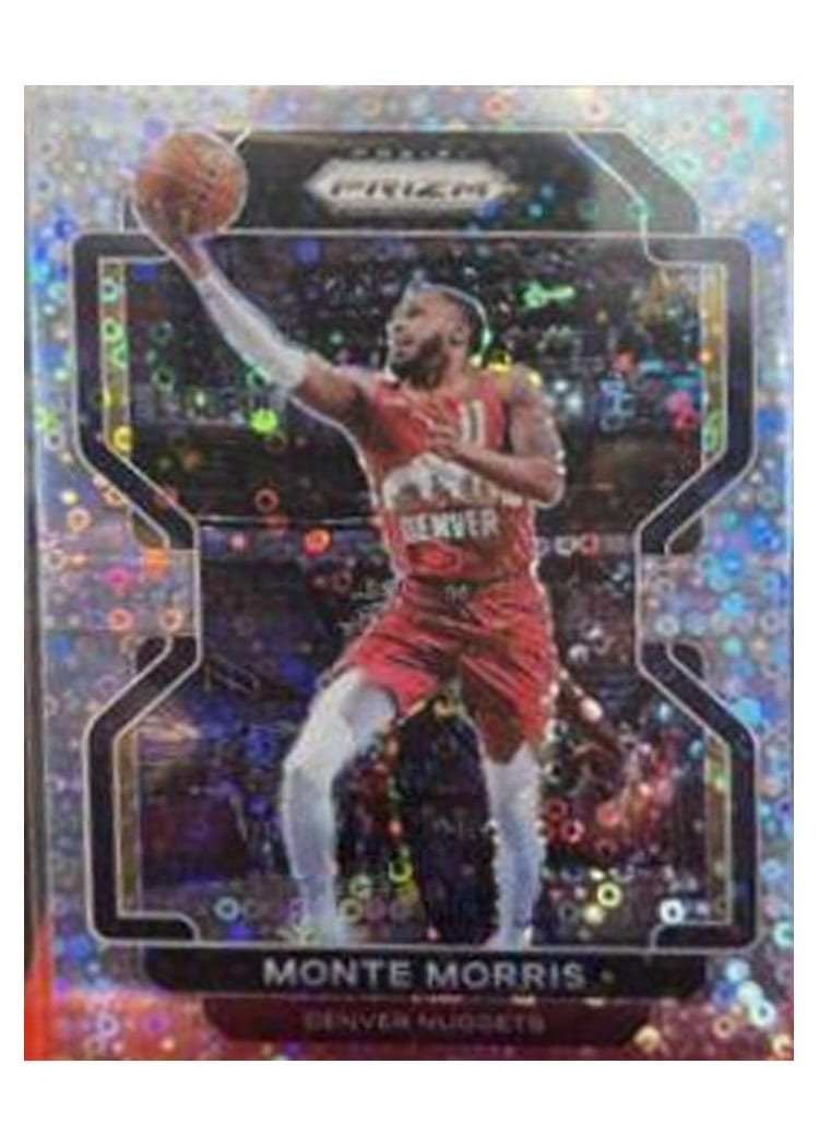 2021-22 Panini Prizm Base Set Monte Morris #16 card