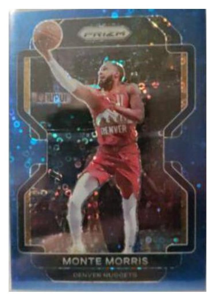 2021-22 Panini Prizm Base Set Monte Morris #16 card