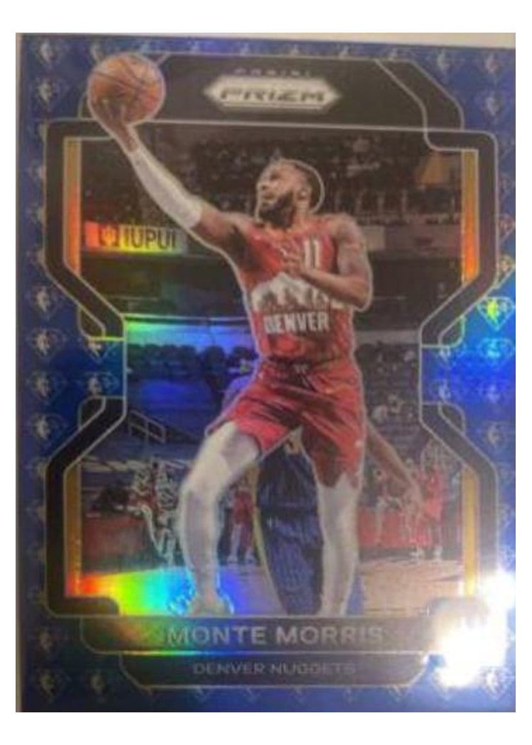 2021-22 Panini Prizm Base Set Monte Morris #16 card
