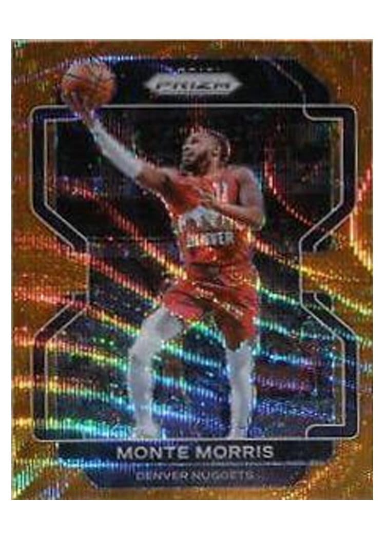 2021-22 Panini Prizm Base Set Monte Morris #16 card