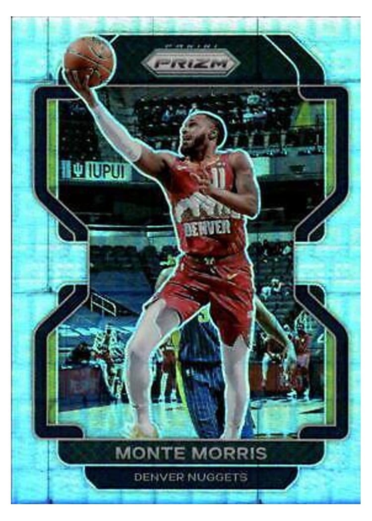 2021-22 Panini Prizm Base Set Monte Morris #16 card