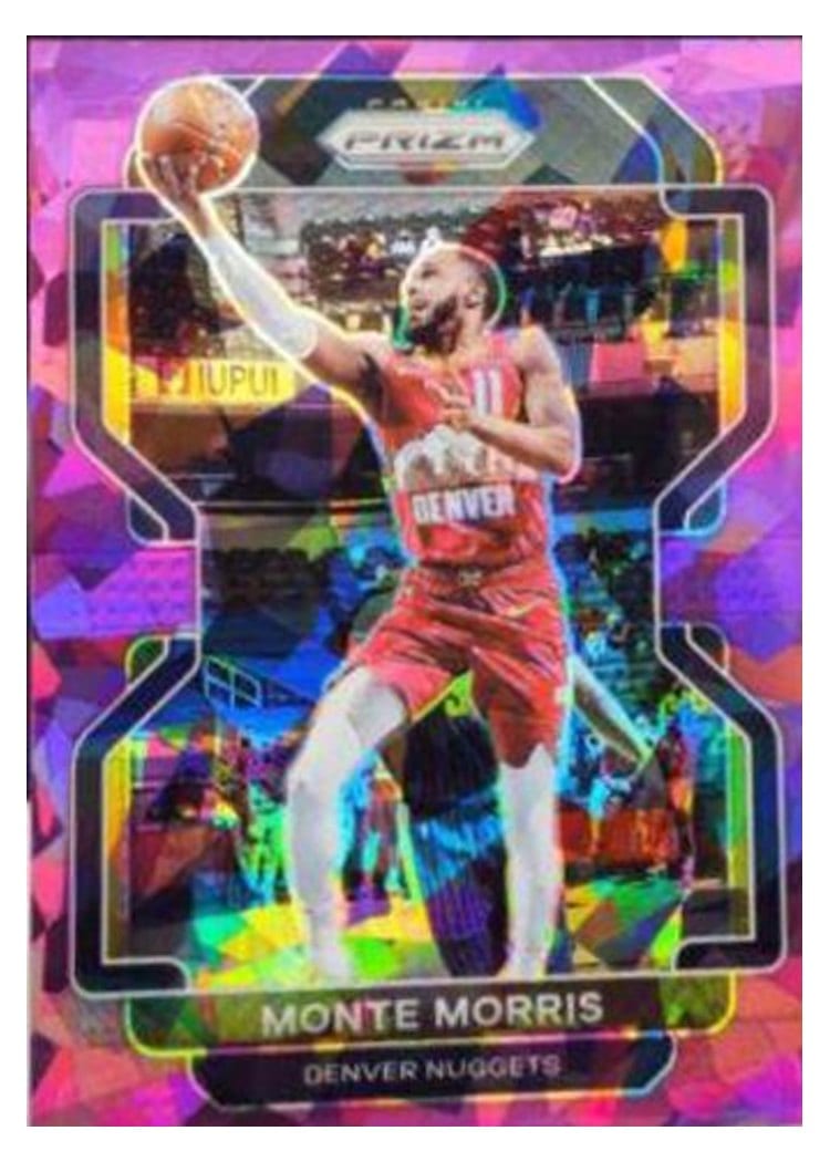 2021-22 Panini Prizm Base Set Monte Morris #16 card