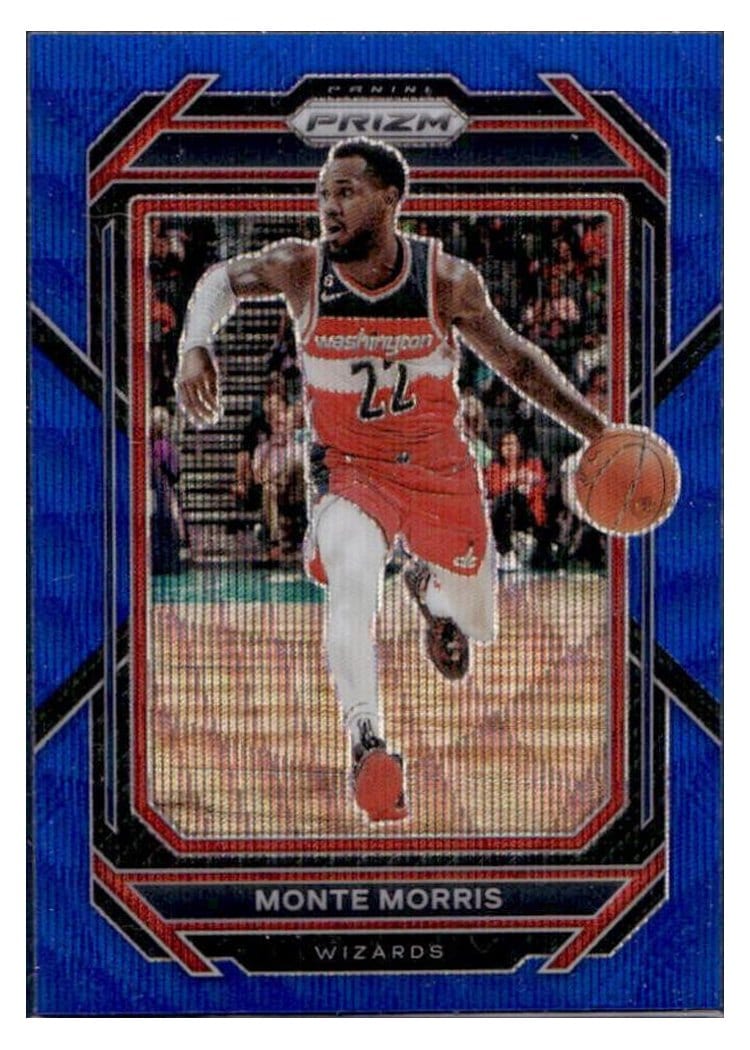 2022-23 Panini Prizm Base Set Monte Morris #171 card