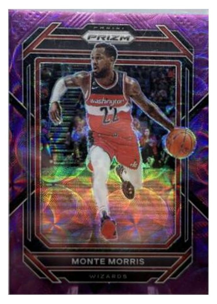 2022-23 Panini Prizm Base Set Monte Morris #171 card