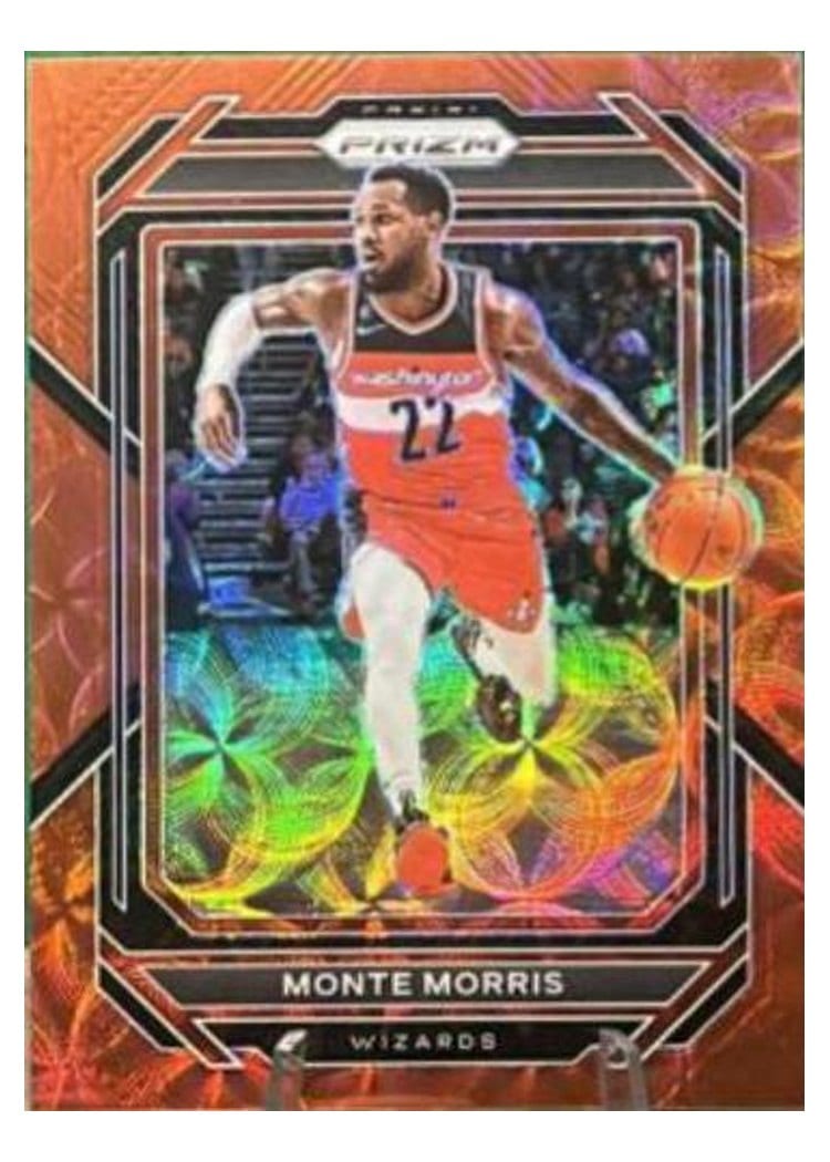2022-23 Panini Prizm Base Set Monte Morris #171 card
