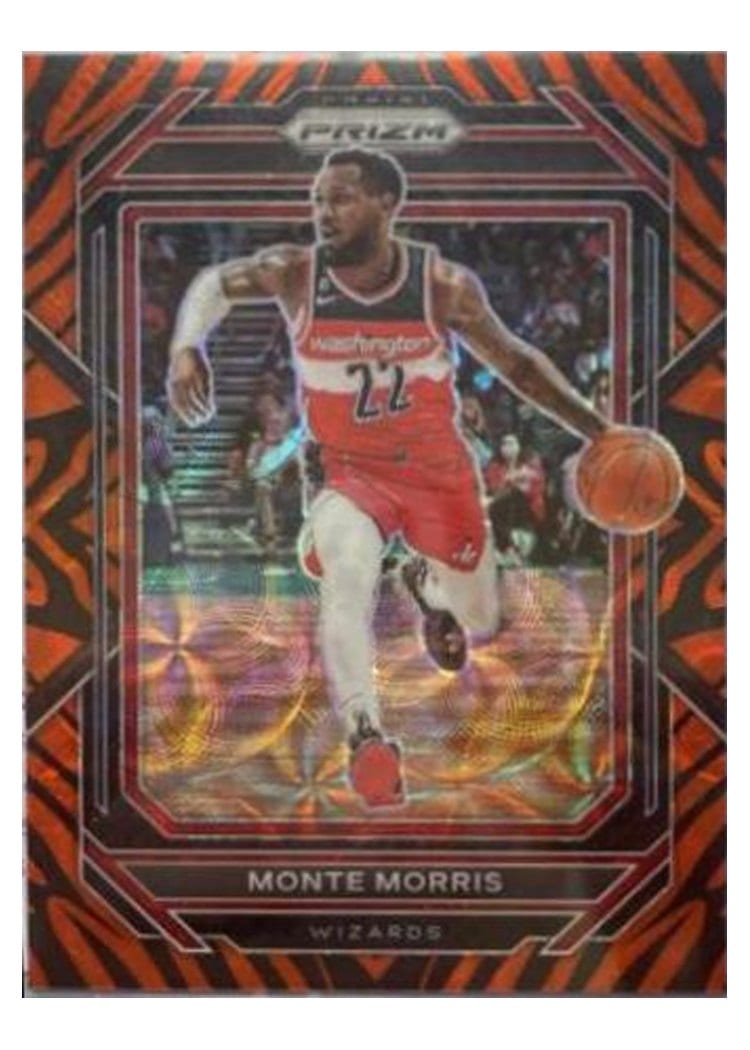 2022-23 Panini Prizm Base Set Monte Morris #171 card