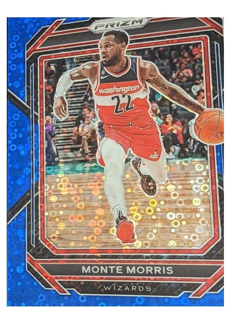 2022-23 Panini Prizm Base Set Monte Morris #171 card