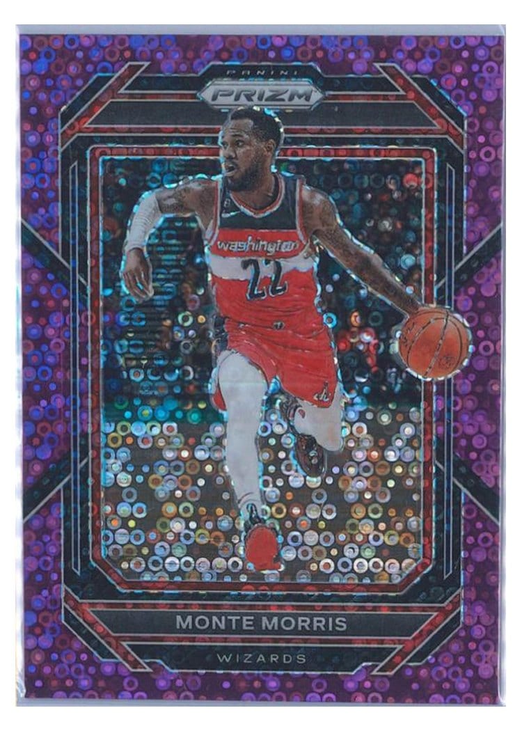 2022-23 Panini Prizm Base Set Monte Morris #171 card
