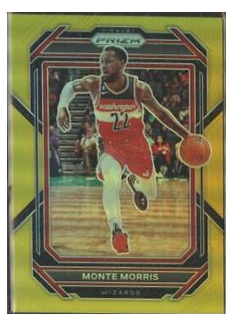 2022-23 Panini Prizm Base Set Monte Morris #171 card