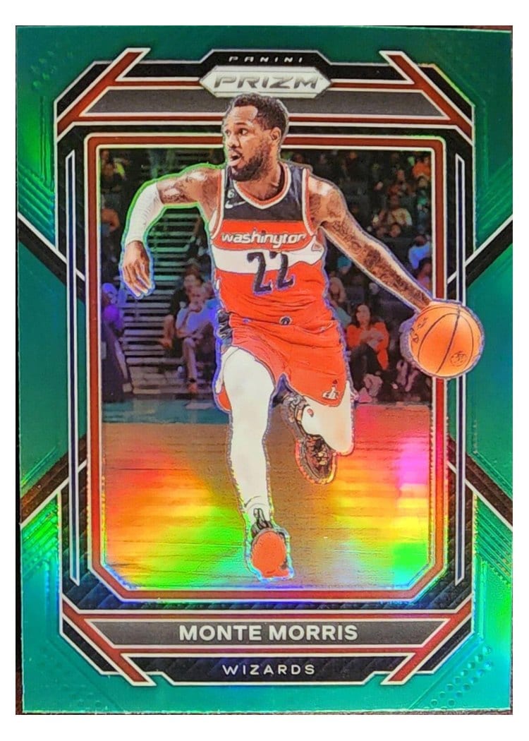 2022-23 Panini Prizm Base Set Monte Morris #171 card
