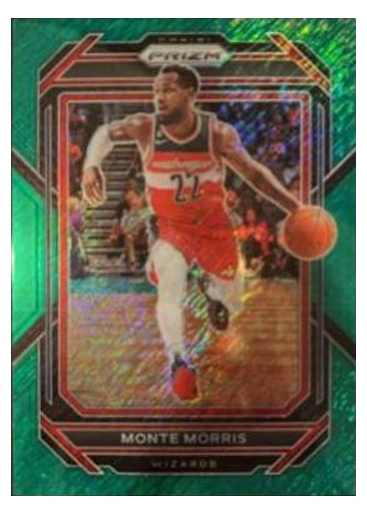 2022-23 Panini Prizm Base Set Monte Morris #171 card