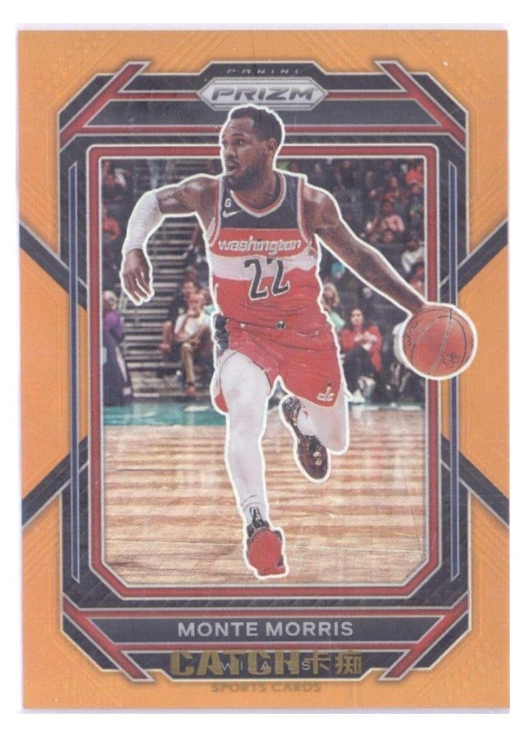 2022-23 Panini Prizm Base Set Monte Morris #171 card