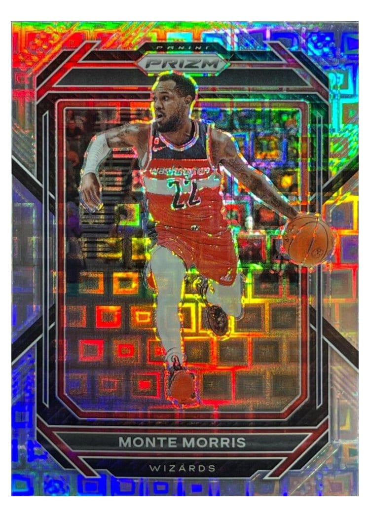 2022-23 Panini Prizm Base Set Monte Morris #171 card