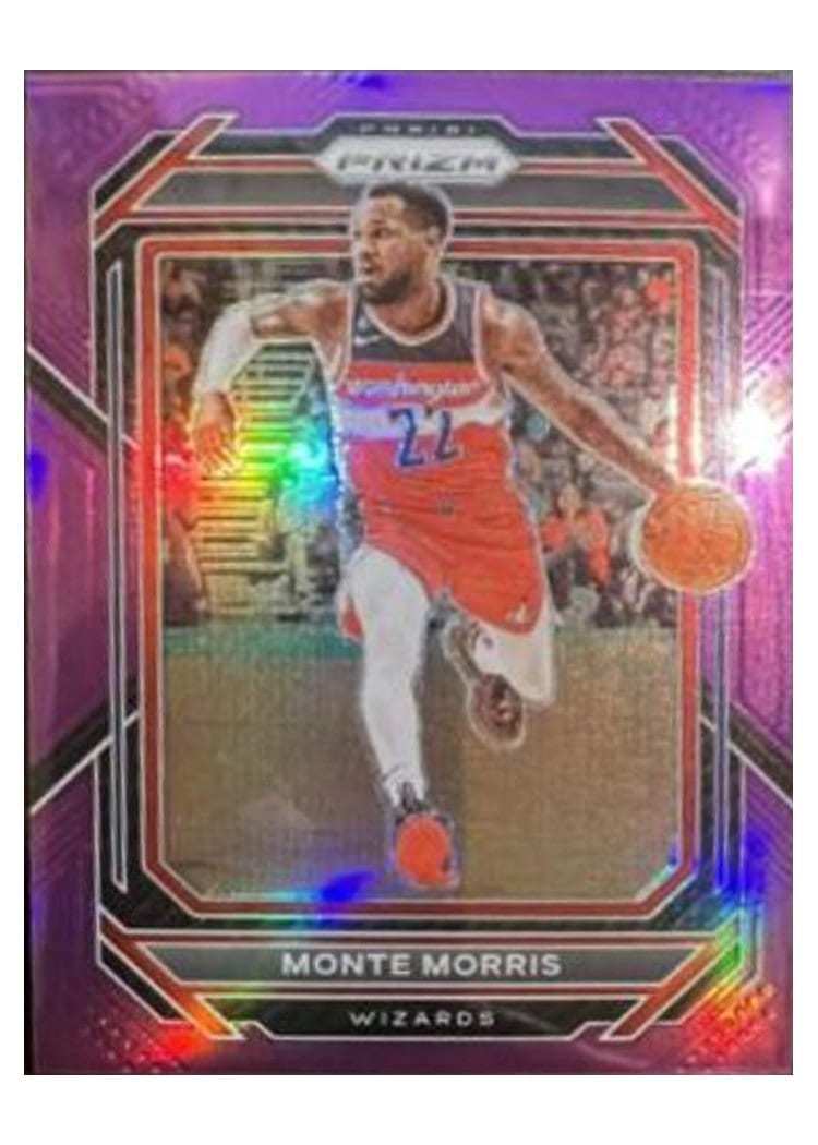 2022-23 Panini Prizm Base Set Monte Morris #171 card