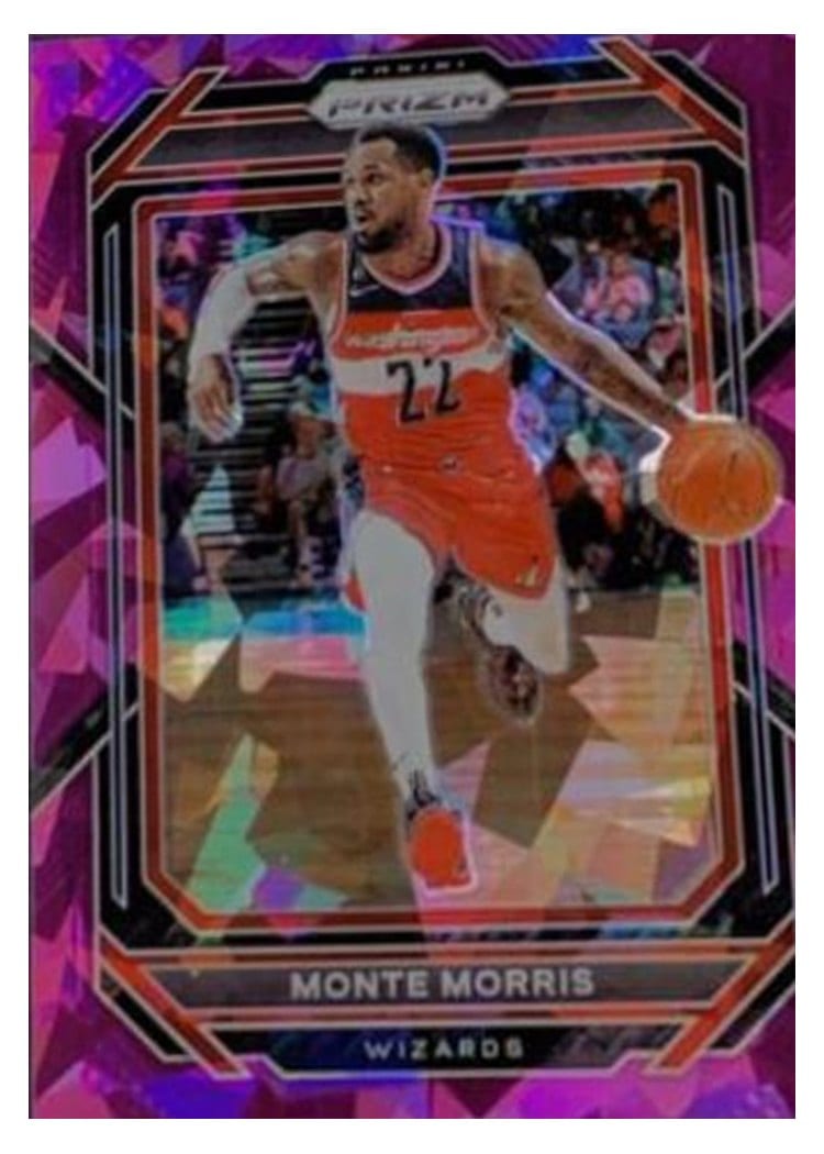 2022-23 Panini Prizm Base Set Monte Morris #171 card