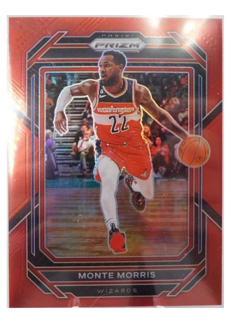 2022-23 Panini Prizm Base Set Monte Morris #171 card