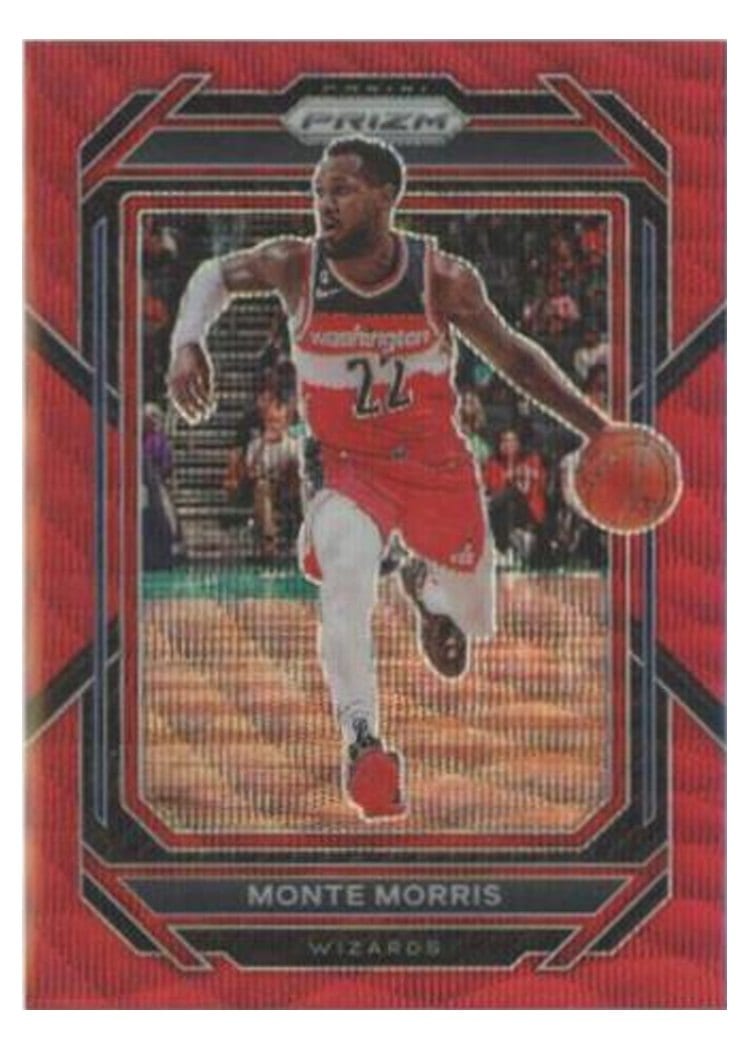 2022-23 Panini Prizm Base Set Monte Morris #171 card