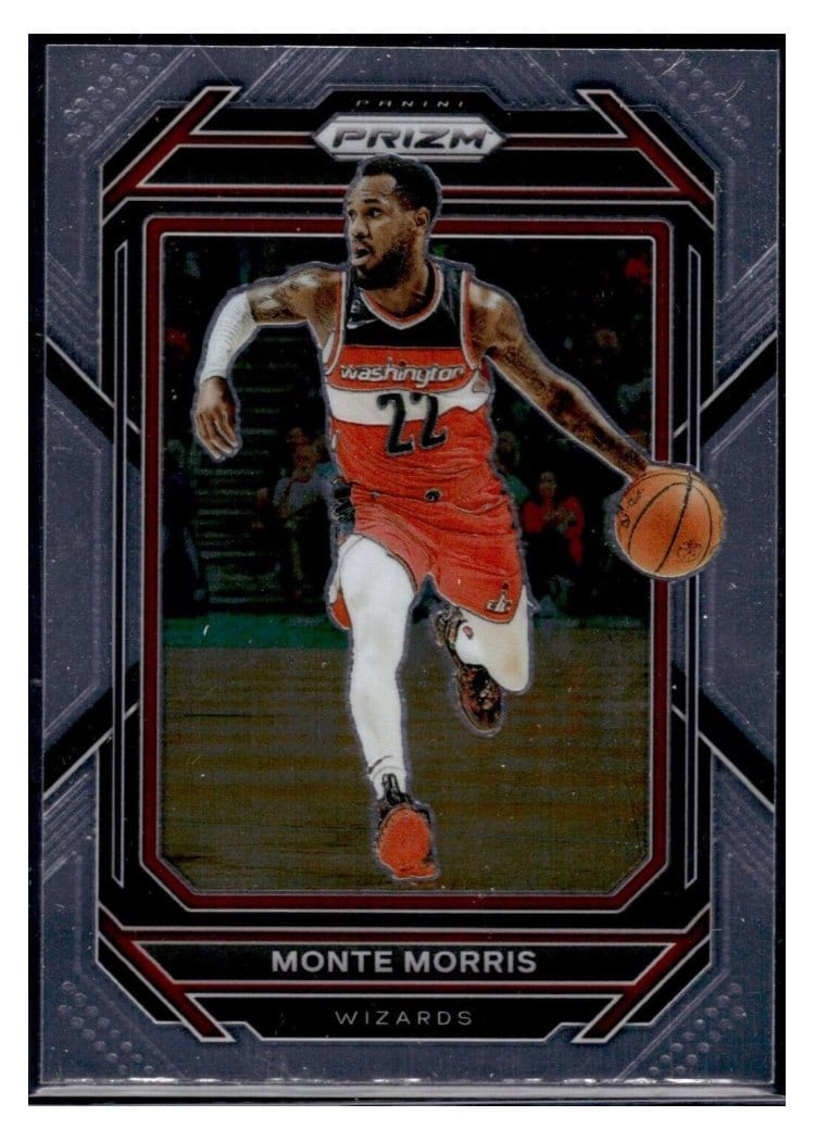 2022-23 Panini Prizm Base Set Monte Morris #171 card