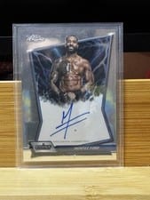 2026 Topps Chrome WWE Blue Brand Autographs Montez Ford #BBA-MON card