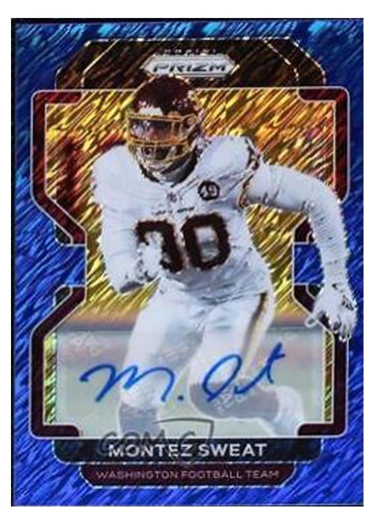 2021 Panini Prizm Base Set Montez Sweat #214 card