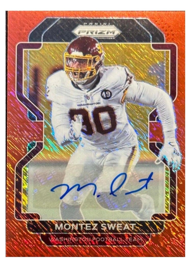 2021 Panini Prizm Base Set Montez Sweat #214 card