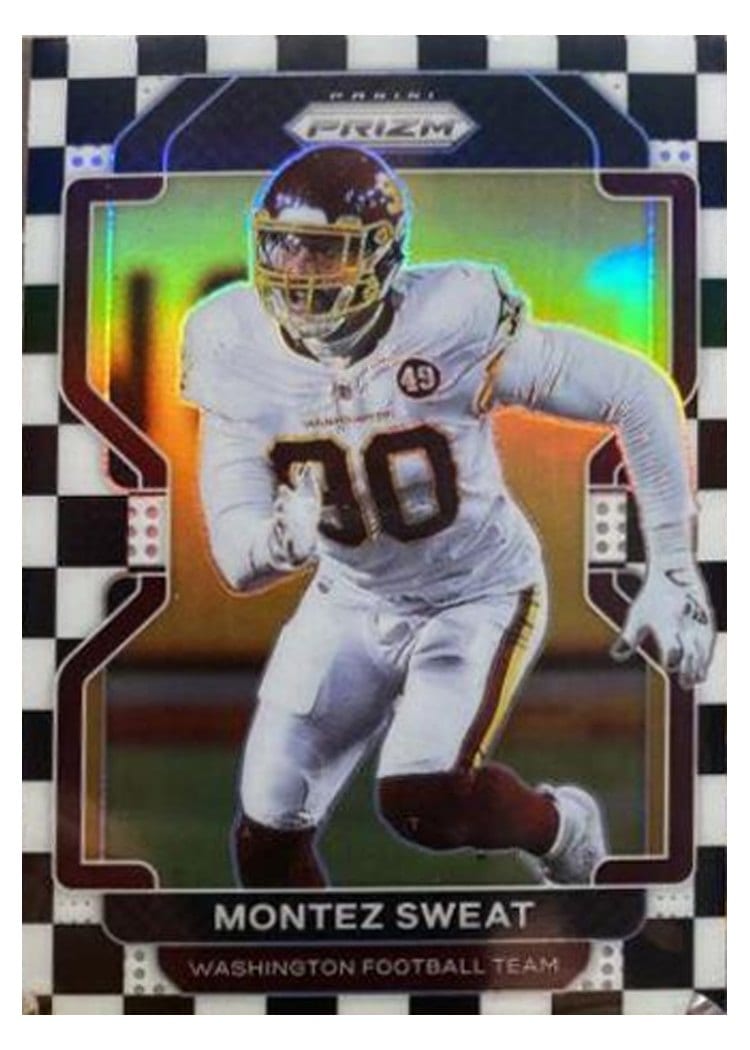 2021 Panini Prizm Base Set Montez Sweat #214 card