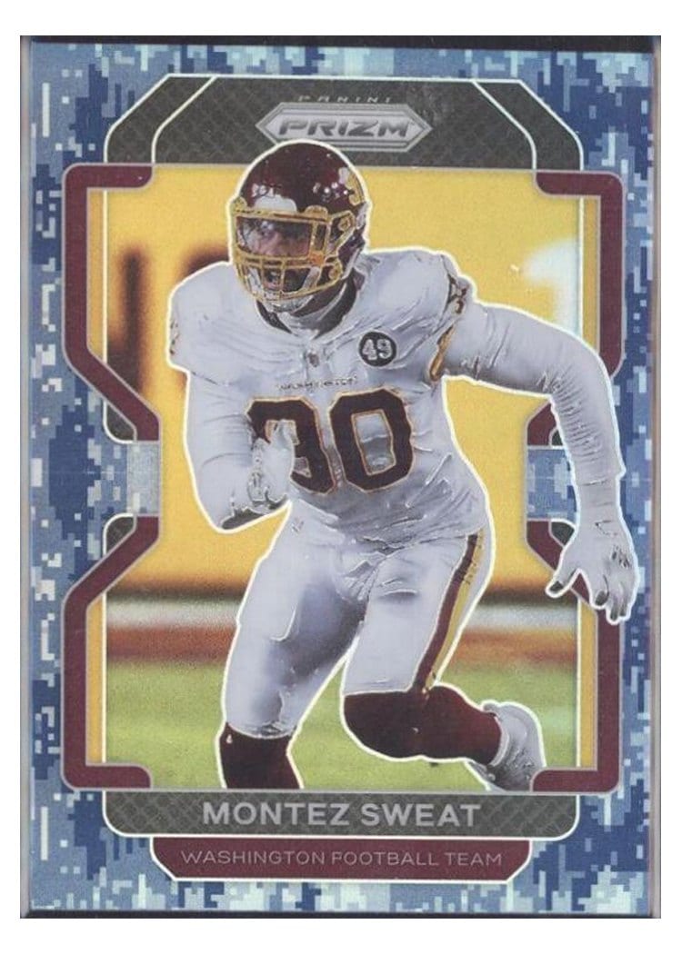2021 Panini Prizm Base Set Montez Sweat #214 card