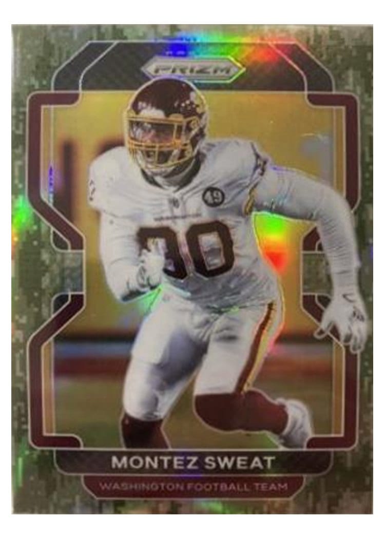 2021 Panini Prizm Base Set Montez Sweat #214 card