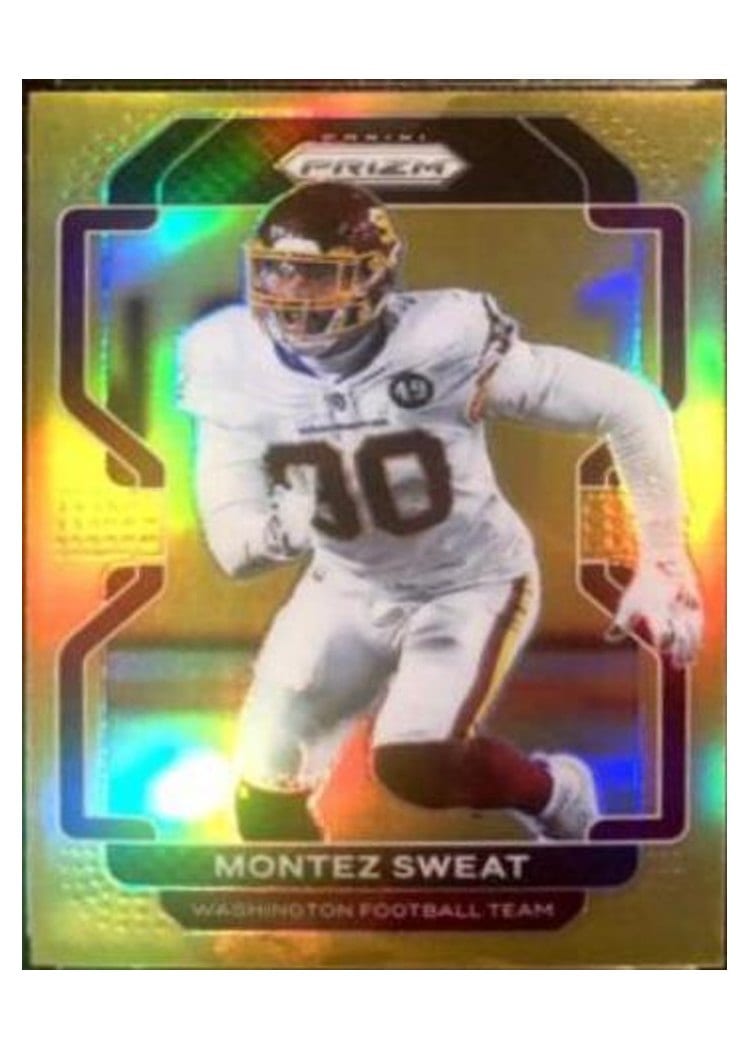 2021 Panini Prizm Base Set Montez Sweat #214 card