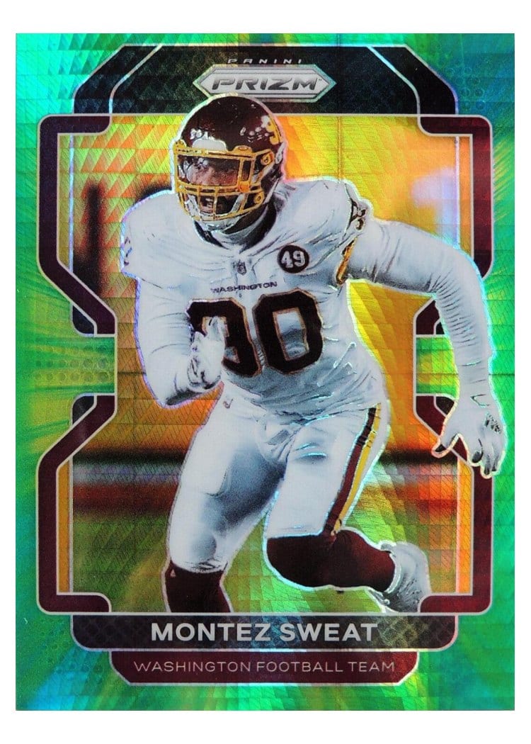 2021 Panini Prizm Base Set Montez Sweat #214 card