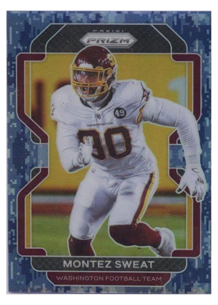 2021 Panini Prizm Base Set Montez Sweat #214 card