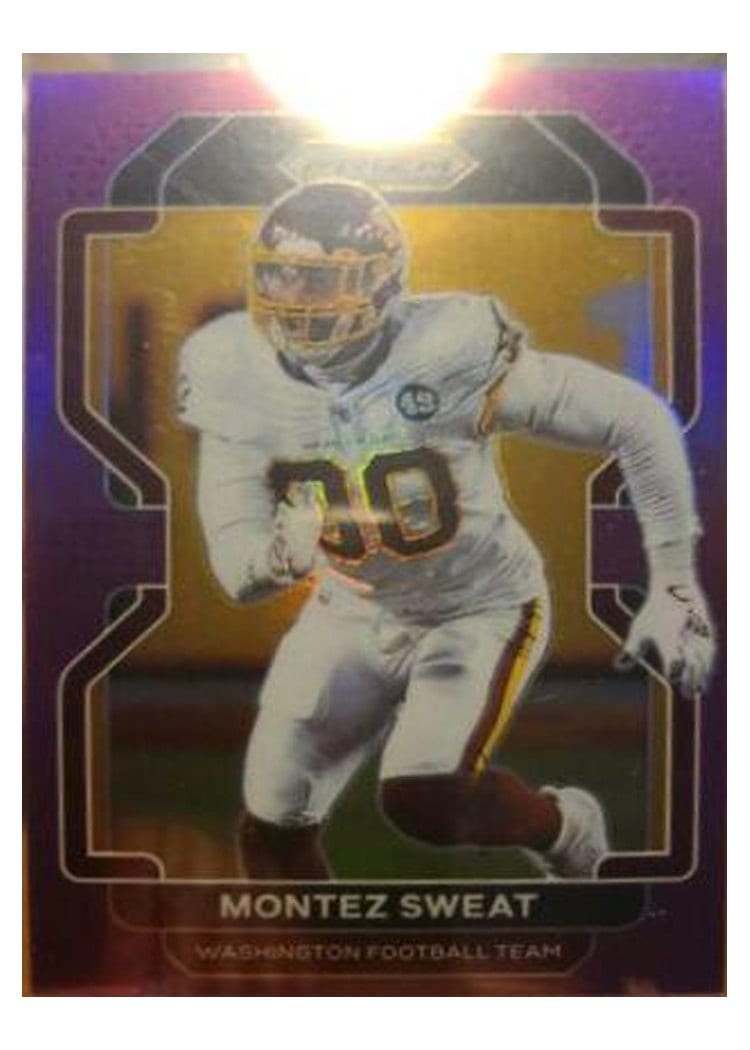2021 Panini Prizm Base Set Montez Sweat #214 card