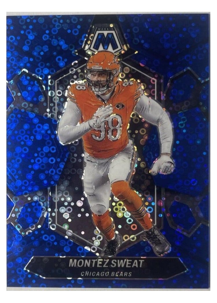 2024 Panini Mosaic Base Set Montez Sweat No Huddle Blue #41 card
