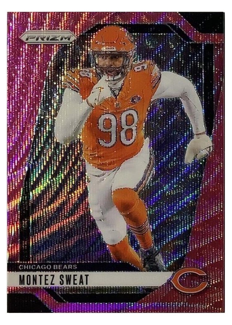 2024 Panini Prizm Base Set Montez Sweat #50 card