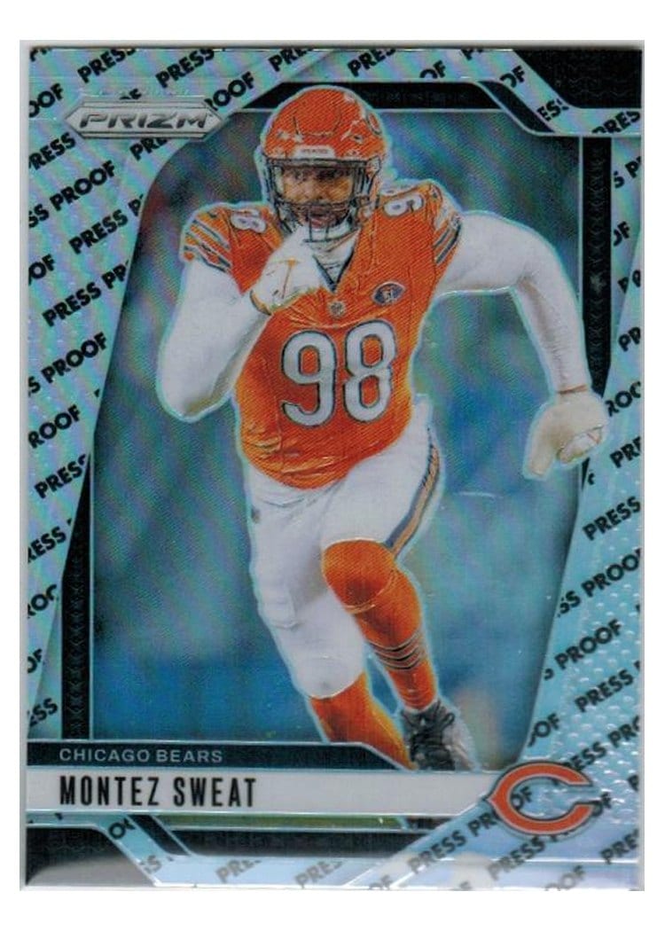 2024 Panini Prizm Base Set Montez Sweat #50 card