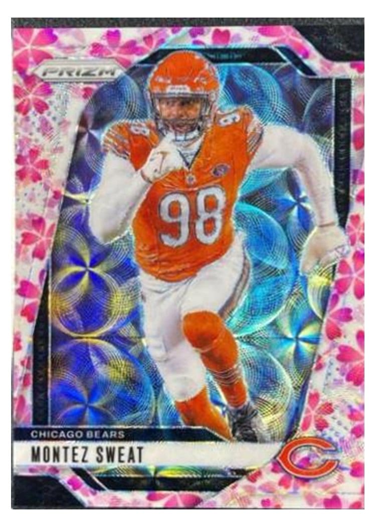 2024 Panini Prizm Base Set Montez Sweat Choice Cherry Blossom #50 card