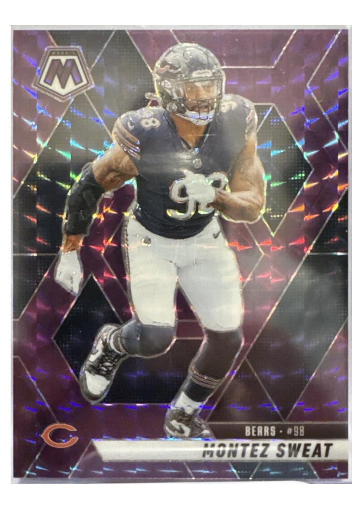 2025 Panini Mosaic Base Set Montez Sweat Purple #75 card