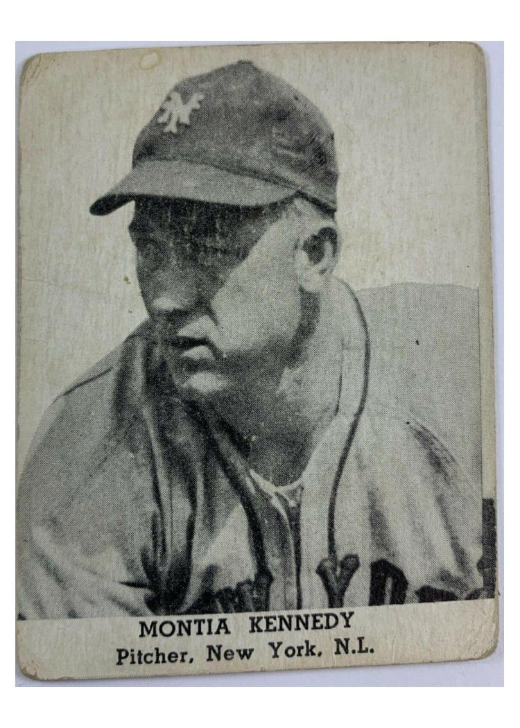 1947 Tip Top Bread Montia Kennedy card