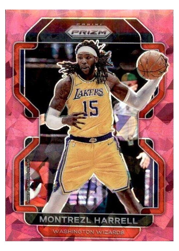 2021-22 Panini Prizm Base Set Montrezl Harrell #137 card