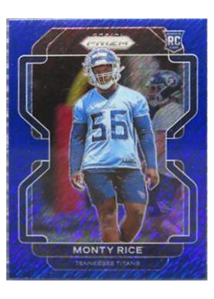 2021 Panini Prizm Base Set Monty Rice #420 card