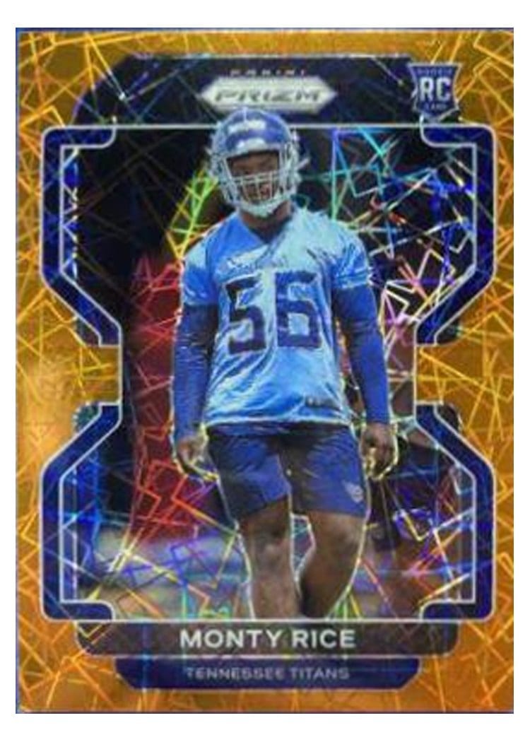 2021 Panini Prizm Base Set Monty Rice #420 card