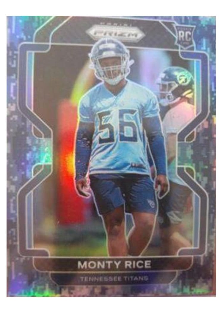 2021 Panini Prizm Base Set Monty Rice #420 card