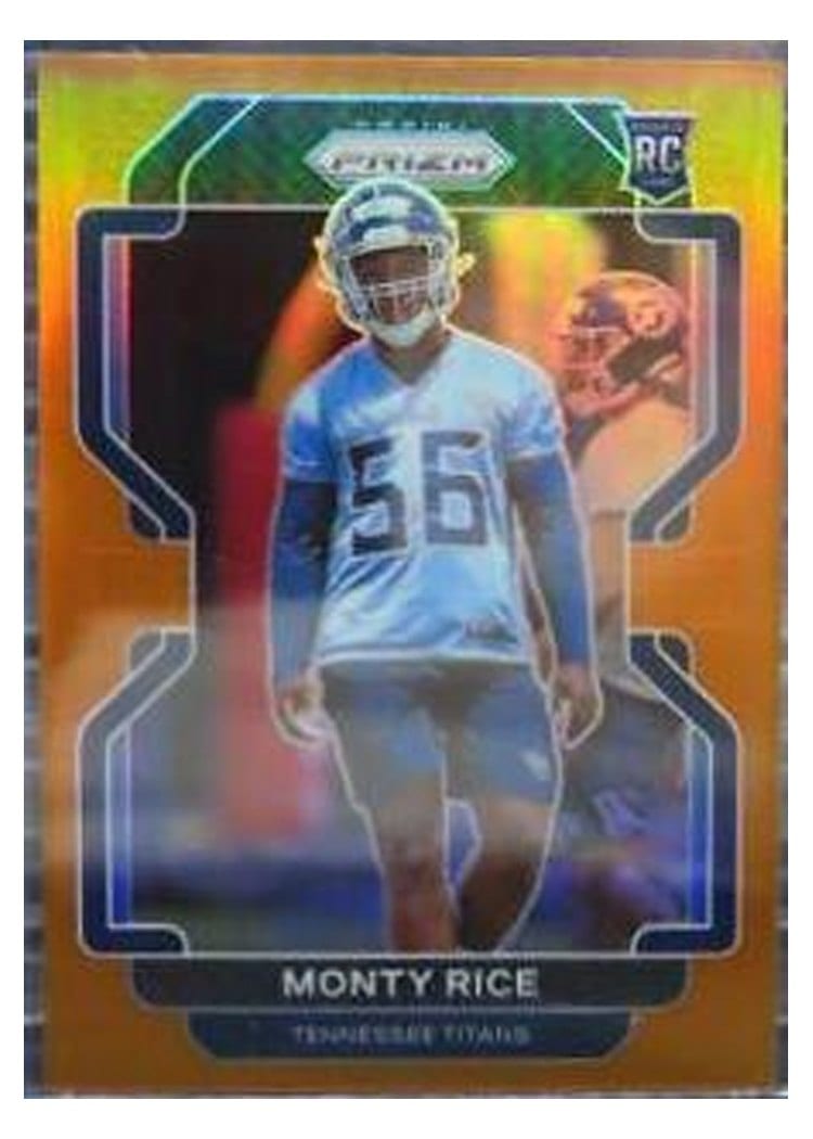 2021 Panini Prizm Base Set Monty Rice #420 card