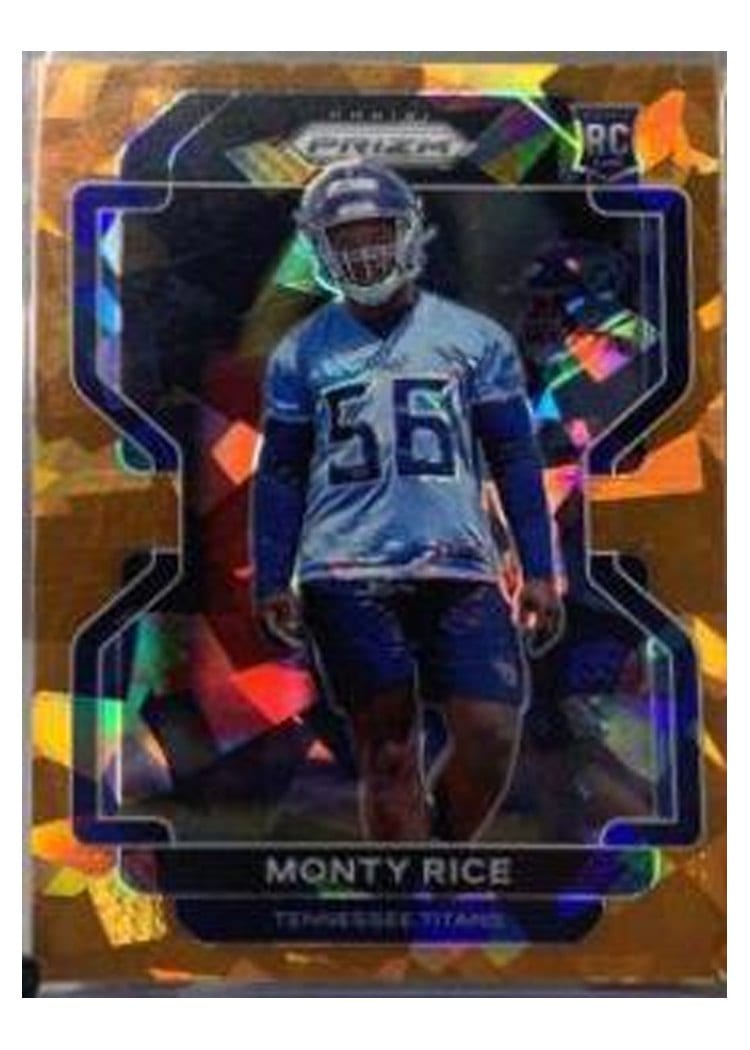2021 Panini Prizm Base Set Monty Rice #420 card