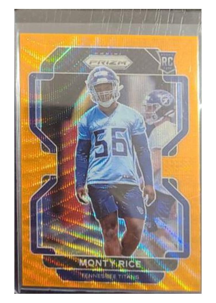 2021 Panini Prizm Base Set Monty Rice #420 card
