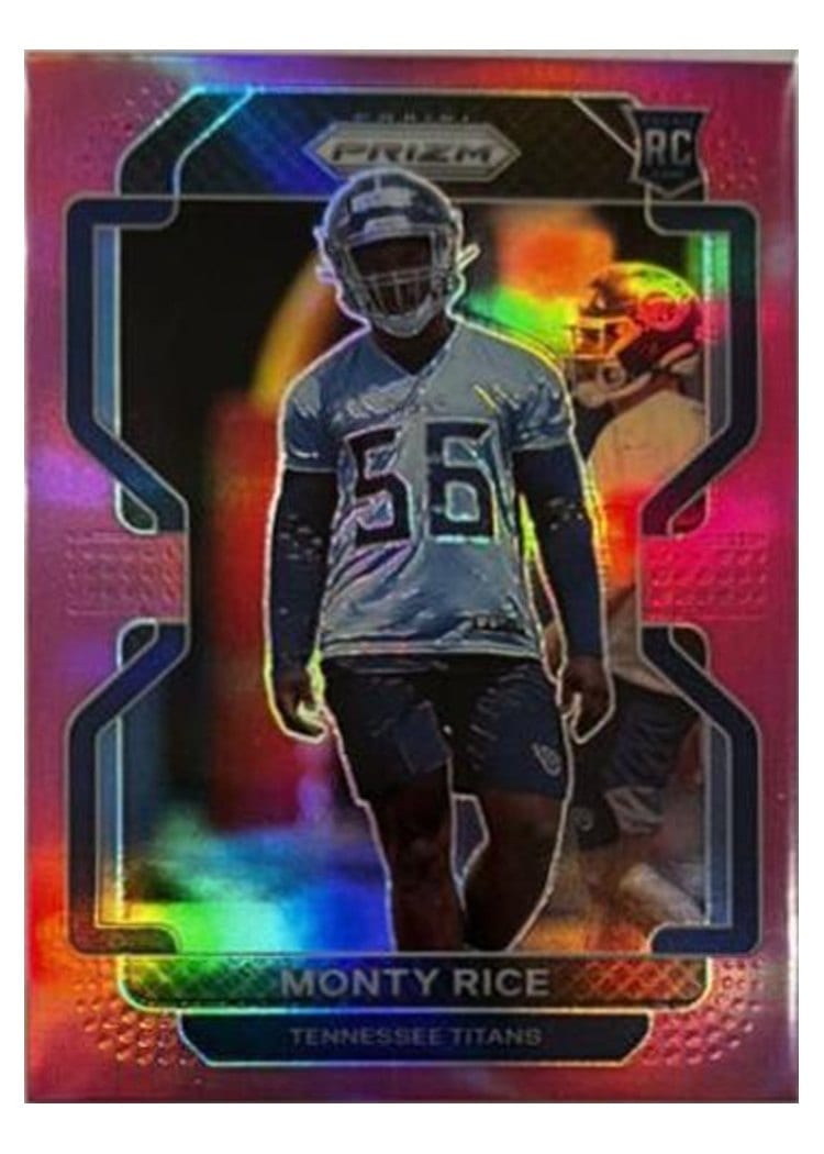 2021 Panini Prizm Base Set Monty Rice #420 card