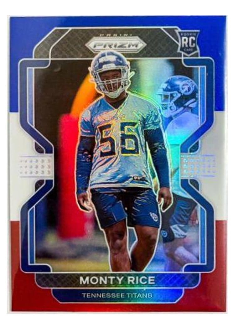 2021 Panini Prizm Base Set Monty Rice #420 card